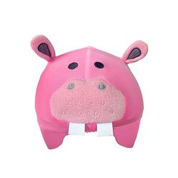 COOLCASC Hippo - Couvre Casque Enfant Universel - Personnalisez Votre Casque avec Une Housse Ski protectrice, Originale et Amusante - Accessoires Ski - Taille Unique