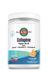 Kal Collagène marin hydrolysé type 1 et 3 | Plus Solusil™, Vitamine C et Pycnogenol | Cure de 1 mois, 30 doses | Pot de 298g