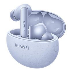 HUAWEI FreeBuds 5i, iOS, Android en Windows, Bluetooth 5.2 draadloos, hi-res, 3 ANC-modi, tot 28 uur looptijd, touch-bediening, IP54, verbinding met 2 apparaten, blauw + AP52