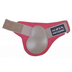 HKM 561078 Protège-boulets Softopren pour Pattes arrières, Poney, Sable/Rose