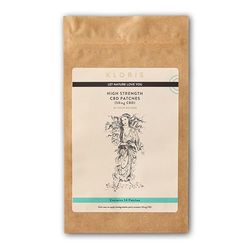 KLORIS 50mg CBD Patches - High Strength (50mg CBD per Patch) - 14 Pack - Transparent, Waterproof, Hypoallergenic