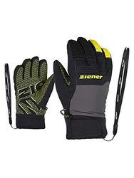 Ziener Guanti da sci per bambini, impermeabili, traspiranti, alla moda, Primaloft LANUS AS, magnetici, 4