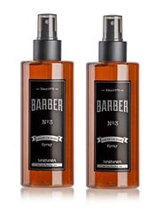 BARBER MARMARA Eau de Cologne Pump-Spray para hombre (2 x 250 ml) After Shave Men – Agua de afeitado para hombres – Refresca – Fragancia para hombre – Desinfectante 70° alcohol (2 x No.3)