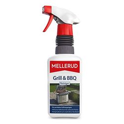 Mellerud Limpiador para barbacoa y barbacoa, 1 x 0,46 l, pulverizador para la limpieza de quemado, grasa y incrustaciones