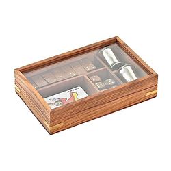 DKD Home Decor Set de 5 Jeux de Table, Couleur : Multicolore, Standard
