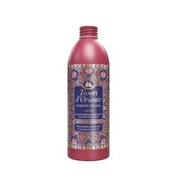 Tesori d'Oriente - Bagno Crema Persian Dream, Bagnoschiuma dalle Note di Melograno e Tè Rosso, Azione Antiossidante, Deterge e Nutre la Pelle in Profondità, 500ml
