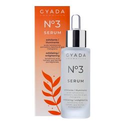 GYADA COSMETICS, Siero Viso N.3 Esfoliante, per Pelle Spenta e Opaca, ad Azione Esfoliante ed Illuminante, Rende la Pelle Sana e Luminosa, con Urea e Aloe Vera, 30 ml