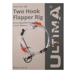 Ultima Flapper Rig - 2 haken - maat 4