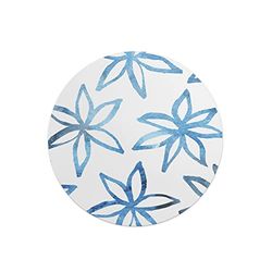 Questo Casa, Round Digital Printed Mouse Pad, Non-Slip Base, for Office and Home, Diameter:22cm
