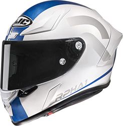 HJC, Casque Moto Intégral RPHA1 SENIN Blanc/Bleu MC2SF, XXS