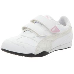 Puma JR Fianco FS LS, Scarpe da Ginnastica Ragazza, Bianco (Bianco), 33