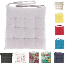 Galileo Casa 5900192 Coussin 100% Coton 40 x 40 cm 600 g avec Lacets, Marron