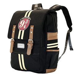 Harry Potter 9 3/4-Oxford Backpack, Brown, 14 x 29 x 40 cm, Capacity 16 L