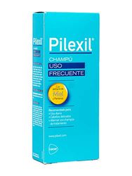 PILEXIL CHAMPU Shampoo 300 ml, Daily Use, Softness and Hydration for Hair, Pantanol and Honey, Protects Hair