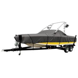 Classic Accessories StormPro - Copertura per barche a torre da sci e wakeboard, adatta per barche da 6 a 6,7 m, larghezza del fascio fino a 269,2 cm di larghezza, carbone