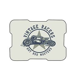 Bonamaison, Digital Printed Mouse Pad, Non-Slip Base, for Office and Home, Size: 22 x 18 cm