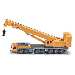 siku 1886 Guindaste móvel Liebherr, peças móveis, 1:87, metal/plástico, amarelo