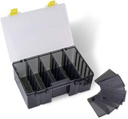 Blackcat Black Cat Tackle Keeper D30 diep 28 cm x 17 cm x 10 cm, geel/grijs, 30