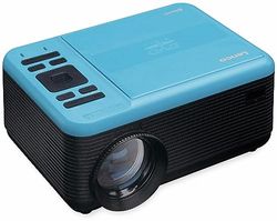 Lenco LPJ-500 – Bluetooth-strålare – mini-strålare – DVD-spelare – 2800 lumen – 30 000 timmars livslängd – Full HD – Bluetooth 5.0 – 2 x HDMI – USB – SD-port – AV-in – VGA – Blå