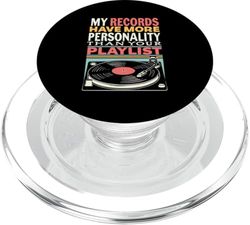 Disco de vinilo tocadiscos LP Coleccionista de vinilo PopSockets PopGrip para MagSafe