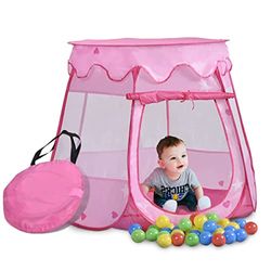 Mobiclinic® Kids, Tente pour enfants, Tente à balles, Fantaisie, Pliable, Piscine à balles, Parc à balles, Tente en tissu pour enfants, Jouet pour enfants, Intérieur/Extérieur