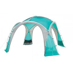 Coleman Event Dome Tenda para festas com hastes de aço, Gazebo, loja de eventos, proteção solar SPF 50, cor azul, tamanho L - 3,65 x 3,65