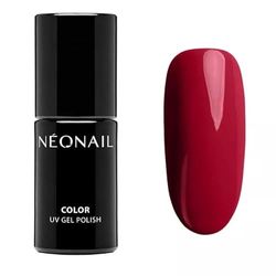 NEONAIL Vernis Semi Permanent Couleur 7,2 ml Vernis Gel UV Semi Permanent Rouge First Hug Vernis à Ongles Gel Polish Gel UV Couleur Nail Art