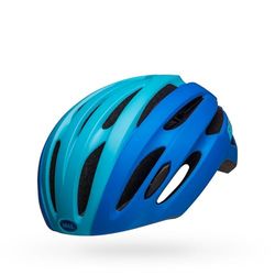 BELL Avenue Casque de Route LED Mixte-Adulte, Bleu Mat, Universal S/M 50-57cm