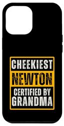Carcasa para iPhone 12 Pro Max Cheekiest Newton Certified by Grandma Family Funny