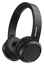 Philips H4205BK/00 Cuffie Bluetooth con Tasto Bass Boost, Bluetooth, 29 Ore di Riproduzione, Funzione Ricarica Rapida, Isolamento dai Rumori, Richiudibile, Nero Black, On Ear, Foldable 4205