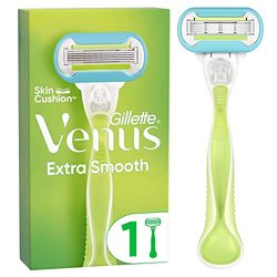 Gillette Venus Extra Smooth Scheermesje Voor Vrouwen - 1 mesje, 5 Mesjes Voor Een Supergladde Scheerbeurt