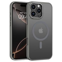BENTOBEN voor iPhone 16 Pro Max Case 2024, Doorschijnende, matte slanke schokbestendige beschermhoes, compatibel met Mag-Safe, draadloos opladen, anti-kras en anti-vingerafdruk, sterke bescherming