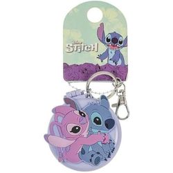 Peers Hardy - Disney Lilo and Stitch Blue and Pink Compact Mirror and Hairbrush Keychain