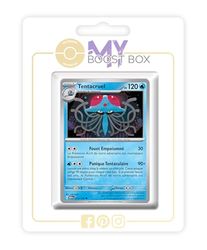 Tentacruel 073/165 Reverse - Myboost X Écarlate et Violet 3.5-151 Pudełko zawierające 10 francuskich kart Pokémon