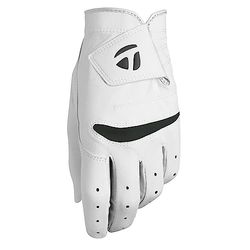 TaylorMade Herr Stratus mjuk golfhandske, vit, medium