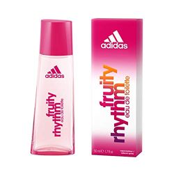 adidas Fruity Rhythm Eau De Toilette - Sportig fruktig damparfym kombinerad med kvinnlig sensualitet - 1 x 50 ml