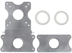 VIVO Kit de montaje VESA adaptador, juego de soportes para Apple iMac de 21.5 pulgadas y 27 pulgadas, modelos de finales de 2009 a 2020, computadora con pantalla LED, Stand-MACB