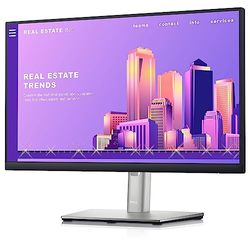 Dell P2722H 27" Full HD (1920x1080) Monitor, 60Hz, IPS, 5ms, 99% sRGB, DisplayPort, HDMI, VGA, 5x USB, 3 Anni di Garanzia, Nero