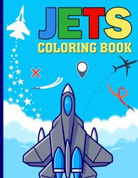 Jets Coloring Book