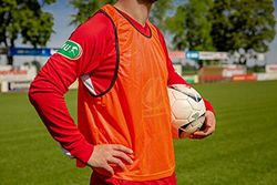 POWERSHOT Sportkleding - kleuren naar keuze - Volwassen maat M-L/Kind XS-S/en Groot Maat XL-XXL! Duurzaam (Oranje, M/L (5 stuks)