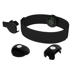 Polar OH1+ Bluetooth y ANT+. Sensor de pulso óptico resistente al agua con clip para gafas de natación y brazalete - Negro