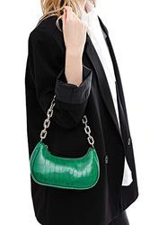 Piccola Lala MAMDMRA100217, Shoulder Bag Women's, Verde, 11x23 Cm
