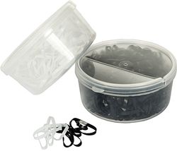 HKM 558620 Soft Lot de 450 gommes à crinière Taille M