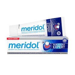 Dentifrice Meridol Periodont Expert 75 ml - Le dentifrice a un effet antibactérien et favorise ainsi le processus naturel de guérison des gencives, l'emballage peut varier