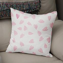BonaMaison Fundas para Cojínes, Naranja y Blanco Roto Funda de Almohada Elegante y Suave para Sofá Coche Moderna Decoración del Hogar Habitación, 50x50 Cm - Diseñado y Fabricado en Turquía