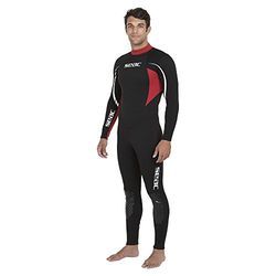 Seac Relax Long Man, 2,2 mm Neoprene våtdräkt i ett stycke för snorkling, dykning och andra vattensporter