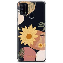 ERT GROUP etui na telefon Samsung M31, case oryginalny i oficjalnie licencjonowany przez Babaco, wzór Kwiaty 015, optymalnie dopasowane, plecki z TPU częściowo przeźroczyste