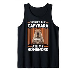 Sorry My Capybara Ate My Homework Canotta