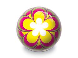 Mondo Toys - Flower - Ballon 100 grammes PVC Ø 200 - Égouttement - 26095