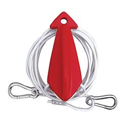 AIRHEAD Sleep-demonenharnas met stalen kabel voor 1 rijder, trekbuizen, waterski's, wakeboards en knieborden, meervoudig
